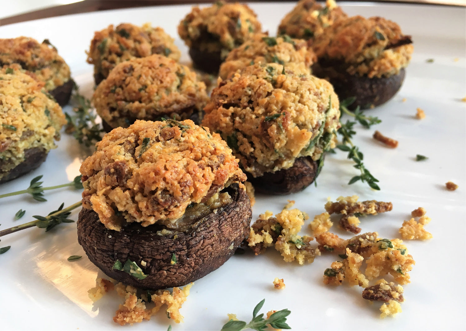 Bacon-Stuffed Mushrooms