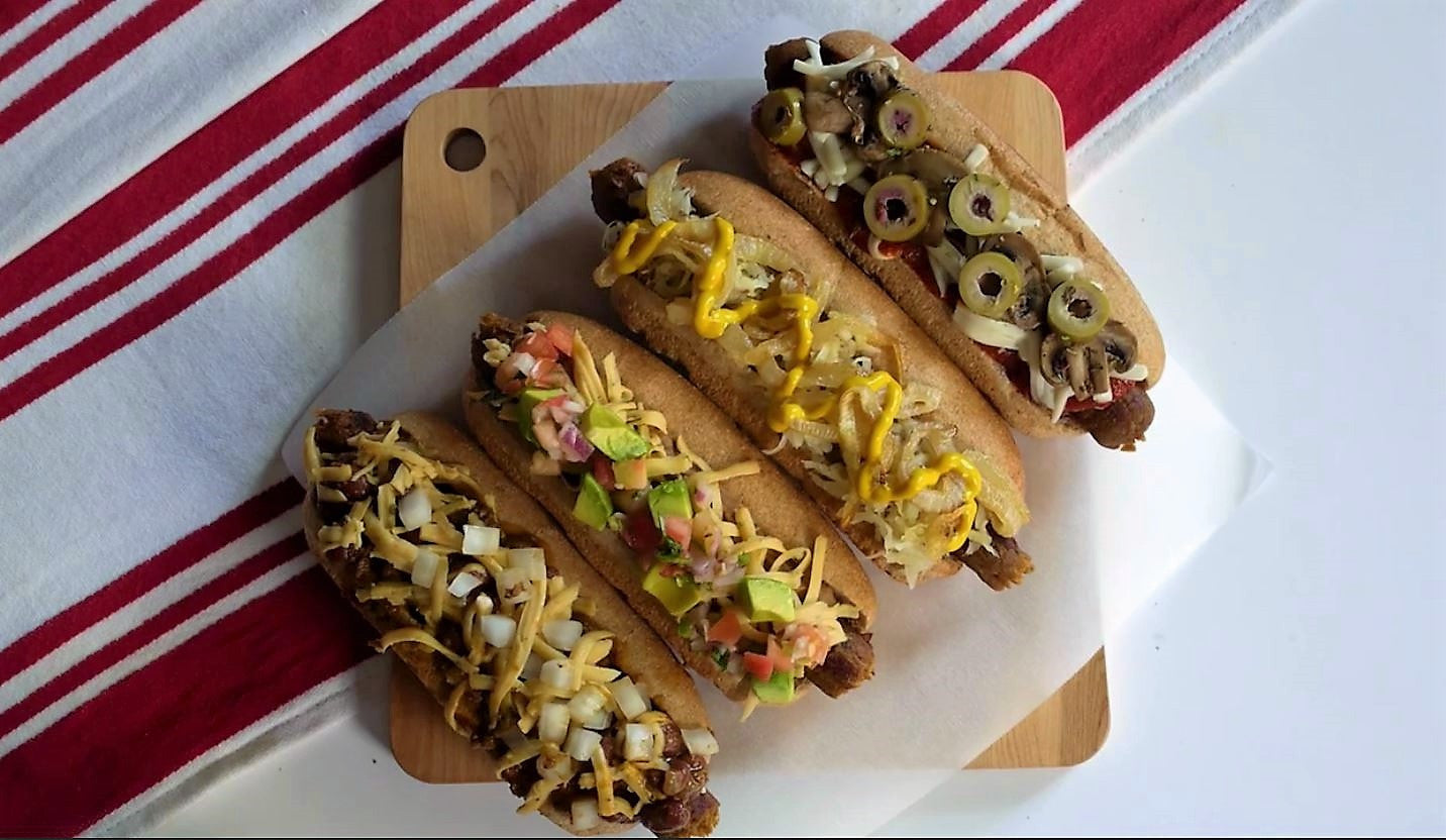 Vegan Beer Brats 4 Ways