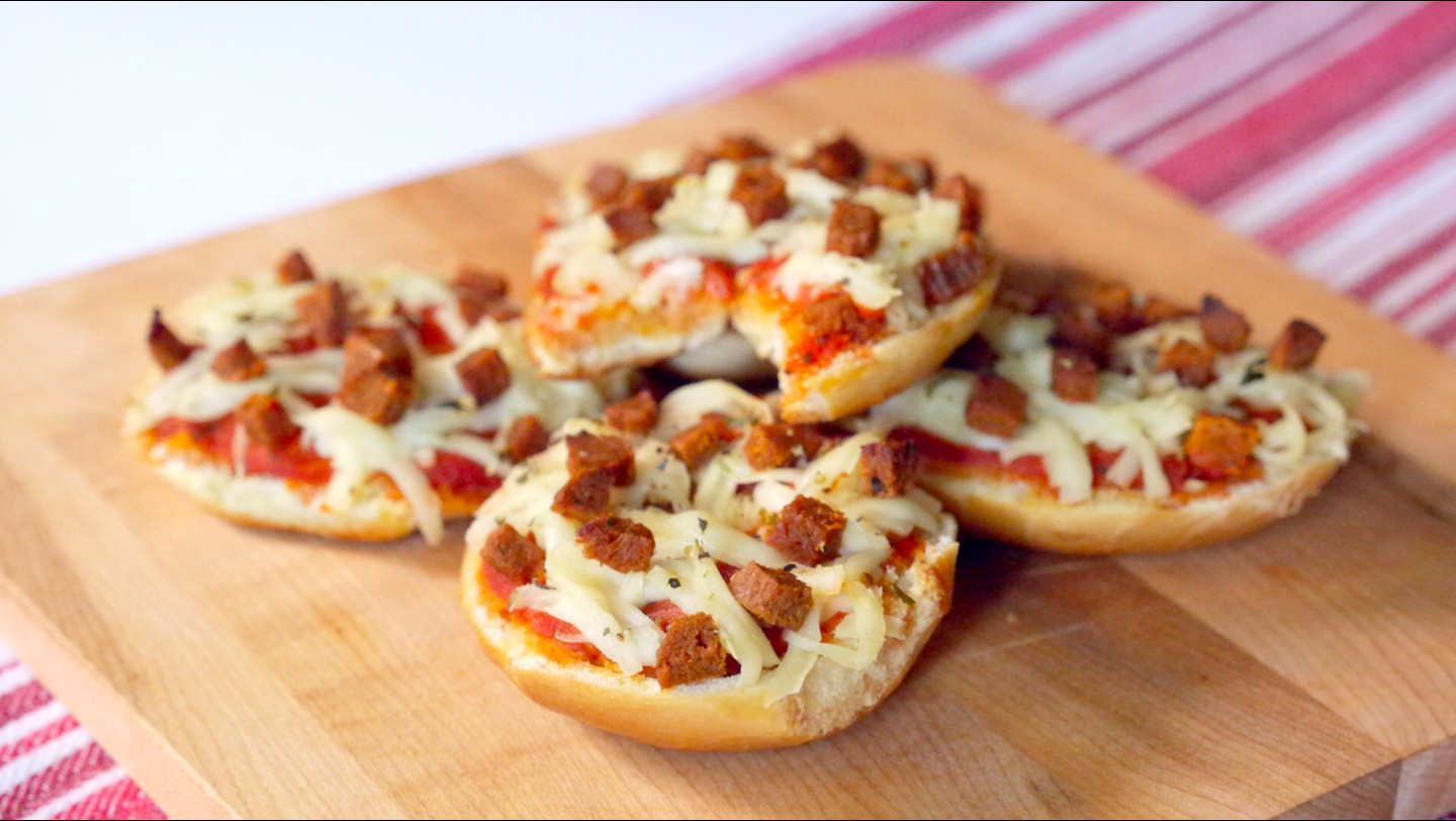 Mini Pizza Bagels